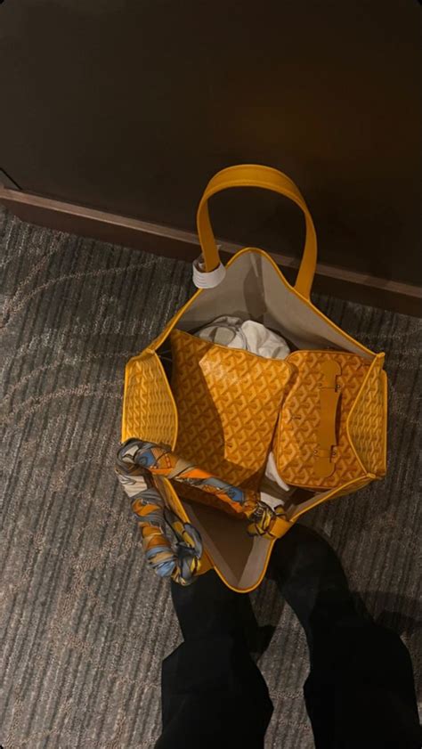 goyard aesthetic|Goyard bag.